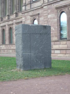 Ein Granitblock